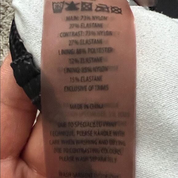 P.E Nation Acceleration Sports Bra Black with Mint in Size S - Picture 5 of 9